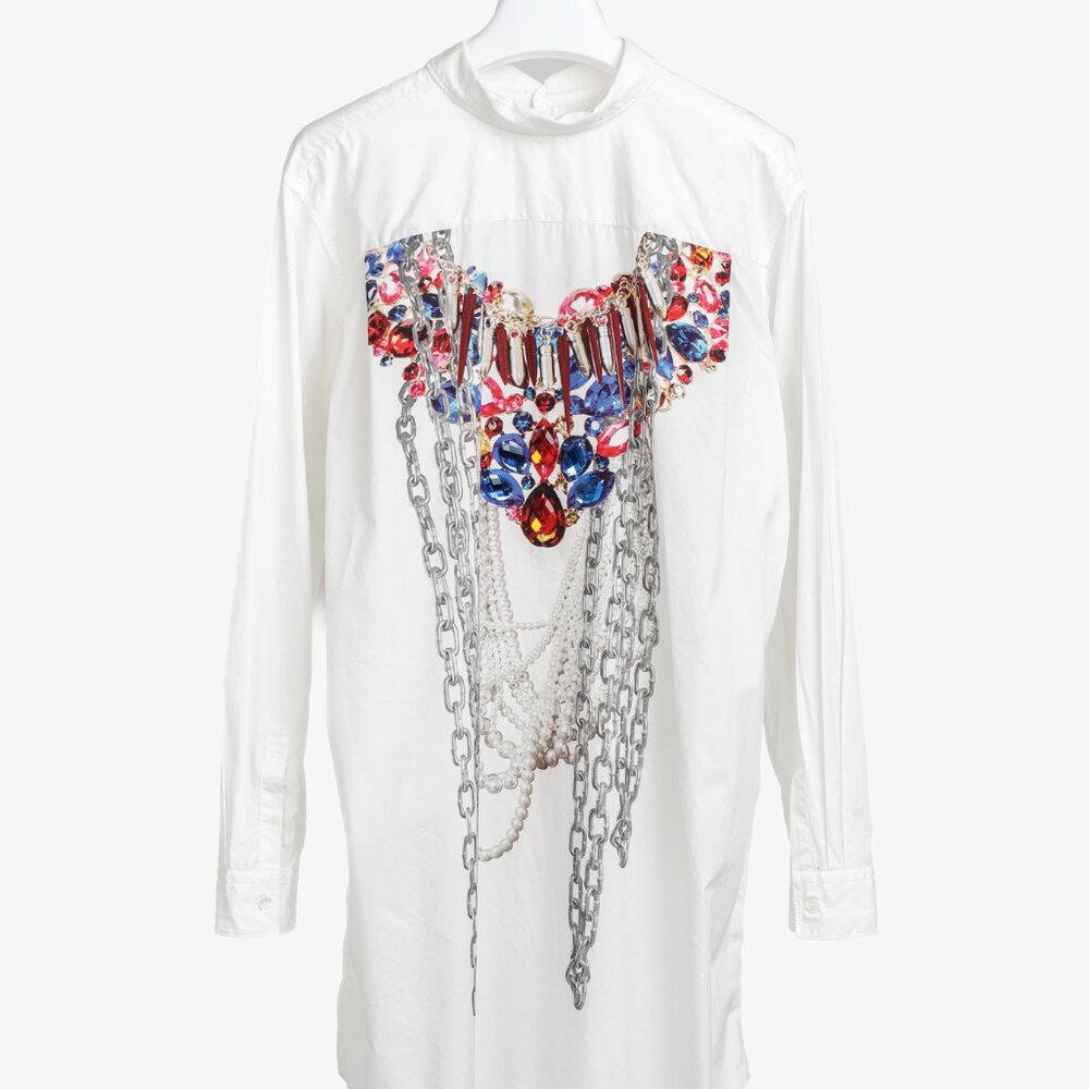 Comme Des Garçons Homme Plus 2019 Talisman Jewels Long Shirt